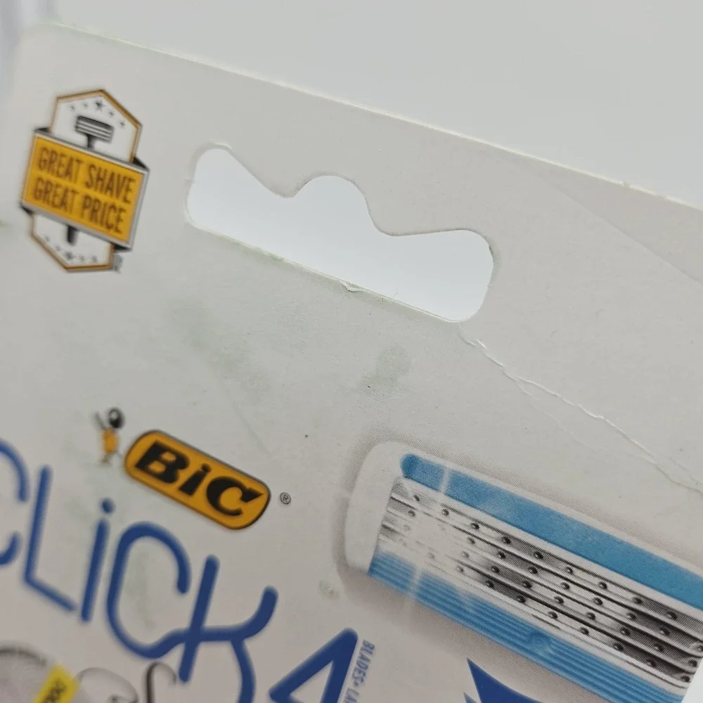 BIC Click4 Soleil Women's Razor + 4 Flexible Blade Cartridges – Smooth Shave